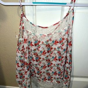 Ambiance Apparel sheer tank